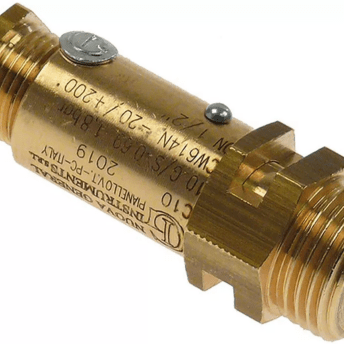Horeca Parts - Przyłącze zaworu bezpieczeństwa 1/2" homologacja CE 0036 ciśnienie zadziałania 1,8bar - Ekpres do kawy Azkoyen