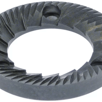 Horeca Parts - Para żaren lewych, śr. zewn. 63,3 mm, śr. wew. 38 mm, wys. 9 mm, rozstaw zębów 2,5 mm, waga 0,180 kg - Italmill