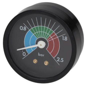 Horeca Parts - Manometr połączenie z tyłu, złącze 1/8", ø 57mm, zakres ciśnienia 0–2,5 bar - Ekspres do kawy Cimbali (1245546)