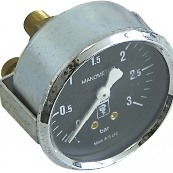 Horeca Parts - Manometr ø 60 mm zakres ciśnienia 0–3 bar gwint 1/4" oznaczenie 1–1,5 - Ekspres do kawy Bezzera