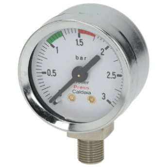 Horeca Parts - Manometr przyłącze pionowe gwint 1/8" ø 42,3 mm oznaczenie 1,6–2 zakres ciśnienia 0–3 bar - Ekspres do kawy Elektra (1245008)