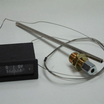 Horeca Parts - Termometr wymiar montażowy 58x25,5mm od 0 do 250°C śr. czujki 6mm dł. czujki 200mm - Frytownica elektryczna Mkn (5990803)