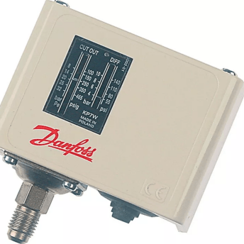 Horeca Parts - Hydrostat Ranco typ O16-H6703, przyłącze pionowe, niskie ciśnienie (ND), do chłodnictwa - Danfoss