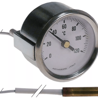 Horeca Parts - Termometr T.max. 120°C, śr. 52mm śr. czujnika 8,5mm dł. czujnika 33mm - Electrolux (5117835)