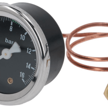 Horeca Parts - Manometr wskaźnik ciśnienia pompy ø 49 mm 0÷16 bar - Ekspres do kawy Vibiemme (1245067)