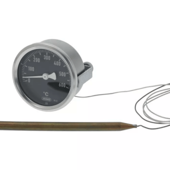 Horeca Parts - Termometr ø 60 mm t.max. 600°C 0-600°C - Piec elektryczny do pizzy Gam, Sammic (5039204)