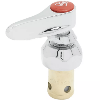 Horeca Parts - Głowica kranu z uchwytem, do ciepłej wody, 1 szt., waga 0,24 kg - T&S