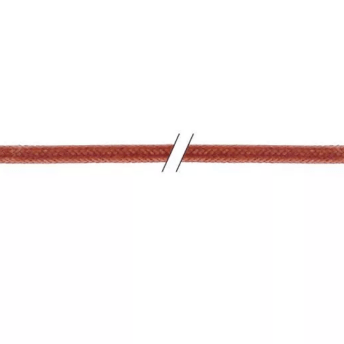Horeca Parts - Przewód miedziany niklowany w izolacji silikonowej z włóknem szklanym przekrój 1,5 mm², długość 10 m, kolor brązowy, zakres temperatur -60 do +200°C, 3 (sprzedaż dotyczy 10-metrowego odcinka)