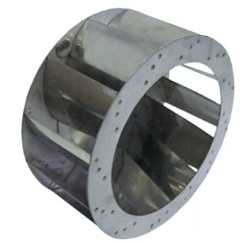 Horeca Parts - Koło wentylatora D1 ø 280 mm H1 125 mm łopatki 12 D2 ø 11 mm D3 ø 16 mm H2 37 mm - Piec konwekcyjno-parowy elektryczny Rational (5023022)