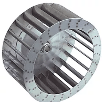 Horeca Parts - Koło wentylatora D1 ø 285mm H1 140mm łopatki 24 D2 ø 19,5mm D3 ø 23,5mm H2 45mm - Gico