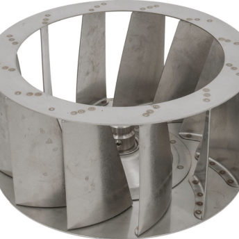 Horeca Parts - Koło wentylatora D1 ø 280 mm H1 135 mm łopatki 12 D2 ø 12 mm D3 ø 18 mm H2 55 mm - Piec konwekcyjny Angelo Po (5013180)