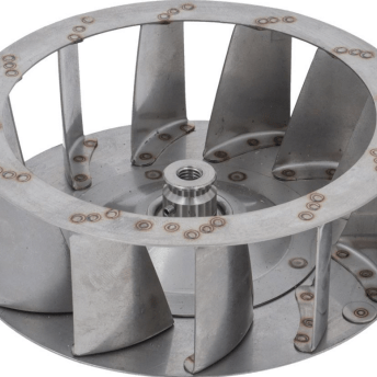 Horeca Parts - Koło wentylatora D1 ø 180mm H1 60mm łopatki 12 D2 ø 9mm D3 ø 12,5mm H2 35mm - Piec konwekcyjny Ambassade (5169373)