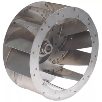 Horeca Parts - Koło wentylatora D1 ø 270mm H1 120mm łopatki 12 D2 ø 19,5mm D3 ø 23mm H2 46mm - Piec konwekcyjno-parowy elektryczny Mbm (3240598)