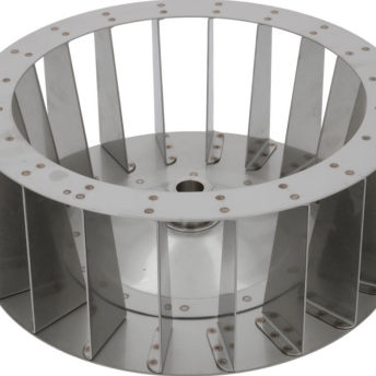 Horeca Parts - Koło wentylatora D1 ø 300mm H1 100mm łopatki 20 D2 ø 19,5mm D3 ø 23mm H2 46mm - Piec do pizzy elektryczny Moretti Forni (5175345)