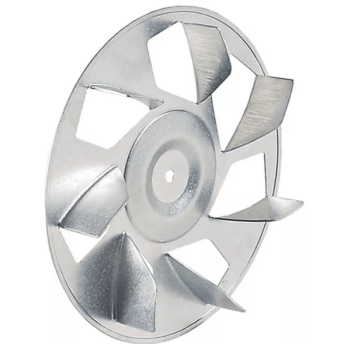 Horeca Parts - Koło wentylatora ø 154mm szer. 25mm wał wlotowy ø 6x5mm łopatki chromowane 7 łopatek - Piec konwekcyjny Makro-Professional (3240539)