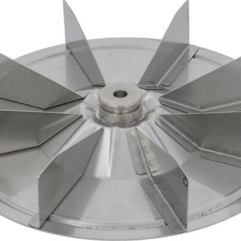 Horeca Parts - Koło wentylatora H1 43 mm H2 23 mm D1 ø 240 mm D2 ø 9 mm D3 ø 11 mm 8 łopatek - Piec konwekcyjno-parowy elektryczny Inoxtrend (5051995)