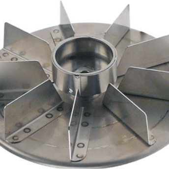 Horeca Parts - Koło wentylatora D1 ø 175 mm H1 38,5 mm łopatki 9 D2 ø 8 mm D3 ø 8 mm H2 10 mm H3 12 mm - Piec konwekcyjno-parowy elektryczny Retigo (5118539)