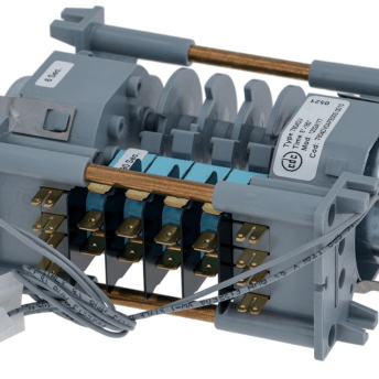 Horeca Parts - Timer 7804DV, 4 komory, czas pracy 6 s / 3 min, 230 V, 2 silniki CDC typu M37RN/M37LN - Zmywarka Fagor (5974789)