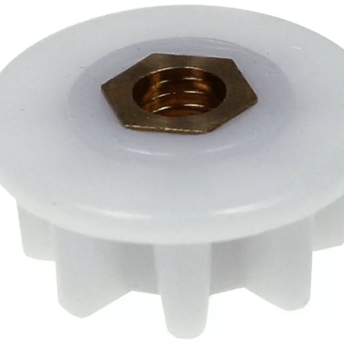 Horeca Parts - Sprzęgło miksera plastikowe ø 27 mm, wys. 12 mm, do dzbanka IT M6L, 8 zębów - Blender Vema (1235006)