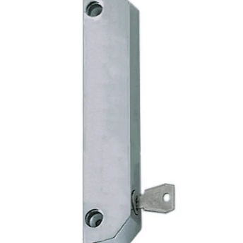 Horeca Parts - Zatrzask bez uchwytu 185 mm, rozstaw montażowy 150 mm, wersja zamykana, typ 6189, do urządzeń chłodniczych, 1 szt., waga 0,50 kg - Rahrbach