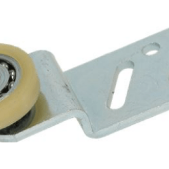 Horeca Parts - Rolka, ø 25 mm, 6 mm ZCS/nylon, wys. 15 mm, dł. 65 mm, rozstaw montażowy 40/50 mm, z uchwytem - T&s (3346145)