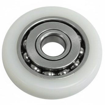 Horeca Parts - Rolka, ø 25,4 mm, 5,5 mm, całkowita szer. 7,1 mm, plastikowa, otwór ø 6,3/12 mm, stożkowa, A 25,4 mm, B 5,5 mm (5113514)