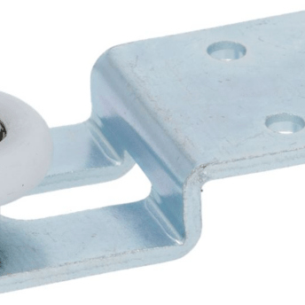 Horeca Parts - Rolka, ø 22 mm, 6 mm, wys. 11 mm, dł. 63 mm, rozstaw montażowy 38/50 mm, z uchwytem - Szafa neutralna Zanussi (3063025)