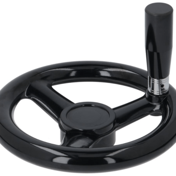 Horeca Parts - Koło ręczne ø 175 mm, D1 – ø 40 mm, otwór centralny – ø 20 mm, głębokość otworu – 30 mm, gwint M8, rozstaw otworów – 7 mm - Patelnia Elektryczna Ambach (5002153)