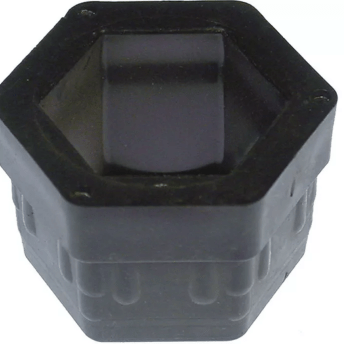 Horeca Parts - Nóżka do sprzętu, plastikowa, część dolna, wysokość 41 mm - Angelo-Po