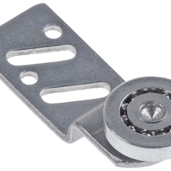 Horeca Parts - Rolka, ø 25 mm, 6 mm, CNS/CNS, wys. 12 mm, dł. 68 mm, rozstaw montażowy 40/50 mm, z uchwytem (7155135)