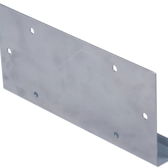 Horeca Parts - Uchwyt ze stali nierdzewnej, H 10 mm, L 152 mm, W 69 mm, waga 0,12 kg - Star-10