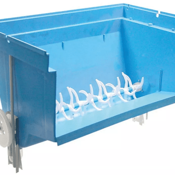 Horeca Parts - Zbiornik z łopatką, 635×395×470 mm,  PULSAR145,  waga 4,100 kg - ITV