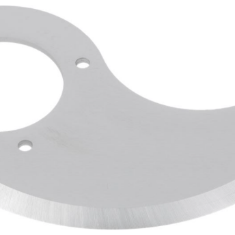 Horeca Parts - Nóż, pozycja montażowa górna, dł. 119 mm, osadzenie ø 42 mm, odległość montażowa 58 mm, 4 otwory, otwór ø 4,4 mm - Krajalnica Sirman (9710018)