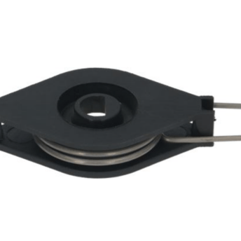 Horeca Parts - Sprężyna do sterowników/przełączników średnica wałka 6x4,6mm dł. 40mm szer. 23mm wys. 7mm - Piec konwekcyjno-parowy elektryczny Lainox (3390360)