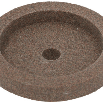 Horeca Parts - Kamień szlifierski, ø 45 mm, otwór 6 mm, z fazą, bez piasty, grubość 10 mm, granulacja delikatna, waga 0,020 kg