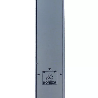 Horeca Parts - Naklejka do blendera ręcznego, srebrna, dł. 125 mm, szer. 25 mm, grubość 1 mm, ON-OFF