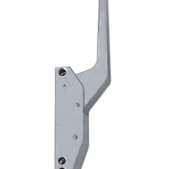 Horeca Parts - Uchwyt zatrzaskowy 155 mm, rozstaw 124/138 mm, bez zamka, do urządzeń chłodniczych - Rational