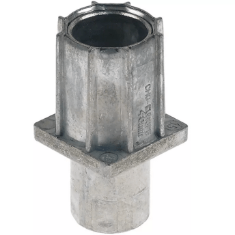Horeca Parts - Nóżka, regulowana wysokość 37–65 mm, grubość 1,2–1,5 mm, rura 40x40 mm, 1 sztuka
