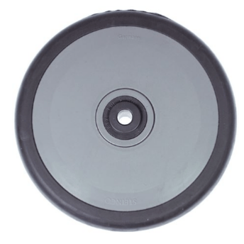 Horeca Parts - Koło, gniazdo ø 8,1 mm, ilość 1, ø 125 mm, szerokość koła 32 mm, korpus koła poliamid, bieżnik termoplastyczny (7155432)