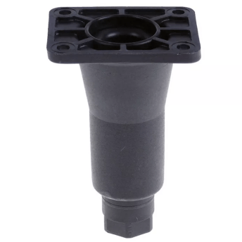 Horeca Parts - Nóżka, płyta 80x103 mm, rozstaw otworów 60x80 mm, wysokość 150–180 mm, plastikowa - Capic