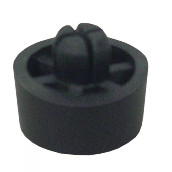 Horeca Parts - Nóżka, średnica ø 20 mm, wysokość 10 mm, otwór montażowy ø 8 mm, całkowita wysokość 15 mm, gumowa, ilość 1 szt.