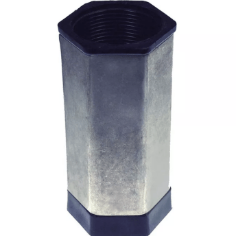 Horeca Parts - Nóżka, wysokość 125 mm, gwint wewnętrzny 1½", wielkość klucza 55, waga 0,260 kg - Angelo Po