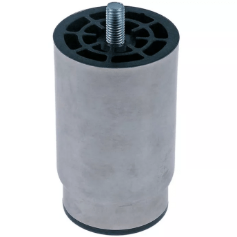 Horeca Parts - Nóżka, rurka ø 67 mm, gwint M10, długość gwintu 21 mm, wysokość regulowana 115–175 mm, stal nierdzewna, rozmiar 2 1/2", ilość 1 szt. - RM Gastro