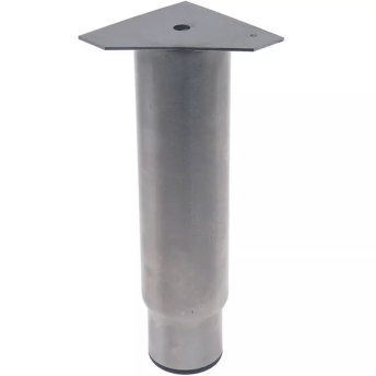 Horeca Parts - Nóżka, rurka ø 58 mm, rozmiar płyty 85x85 mm, rozstaw otworów 85 mm, wysokość regulowana 208–315 mm, stal nierdzewna, rozmiar 2 1/4 - Retigo