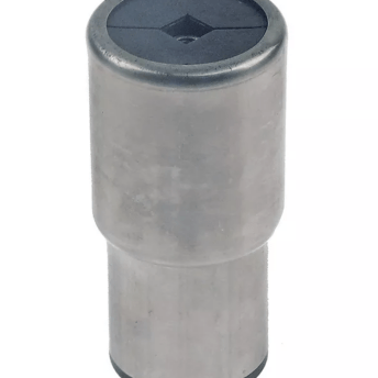 Horeca Parts - Nóżka, rurka ø 52 mm, gwint M10, wysokość regulowana 86–110 mm, stal nierdzewna, rozmiar 2", ilość 1 szt. - Retigo