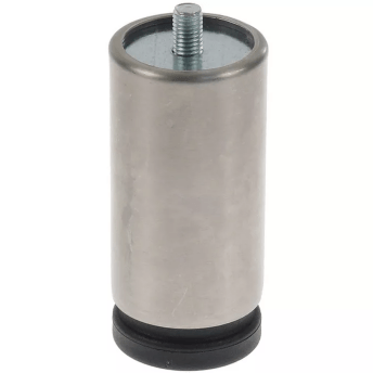 Horeca Parts - Nóżka, rurka ø 52 mm, gwint M10, długość gwintu 15 mm, wysokość regulowana 104–115 mm, stal nierdzewna, rozmiar 2 - Icematic