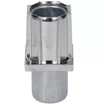 Horeca Parts - Nóżka 40×40 mm, Ø30 mm, wys. 38–65 mm, zamak/stal nierdzewna, 1 szt.