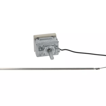 Horeca Parts - Termostat 40-280°C 1-biegunowy 250V 16A sonda 3mm sonda dł. 198mm rurka kapilarna 1000mm