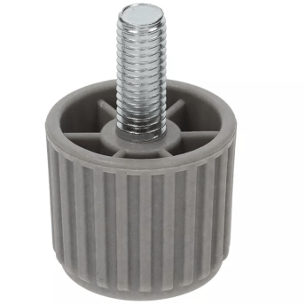 Horeca Parts - Nóżka, wysokość 26 mm, gwint M8x19 mm, średnica ø 30 mm, całkowita wysokość 45 mm, szara
