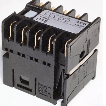 Horeca Parts - Mały przekaźnik 230 V, pokrętło ø70 mm, 16 A, styki 3NO/1NC, szybkozłącza 6,3 mm - Mkn